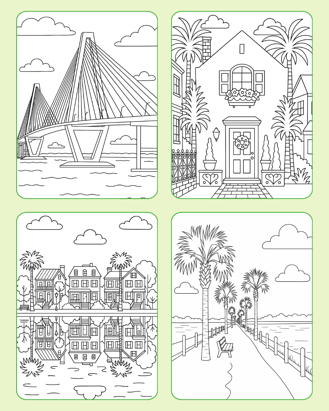 Charleston Coloring Book