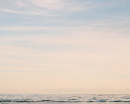 Charleston coastal sunrise art print – Coastal Horizon by Kelsey Bird Creative

Pastel beach wall art photograph with soft pink and blue tones