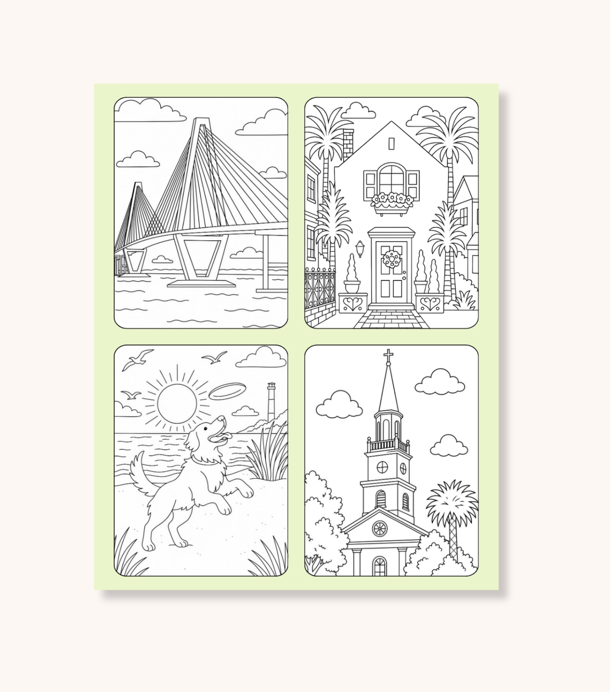 Charleston Coloring Book